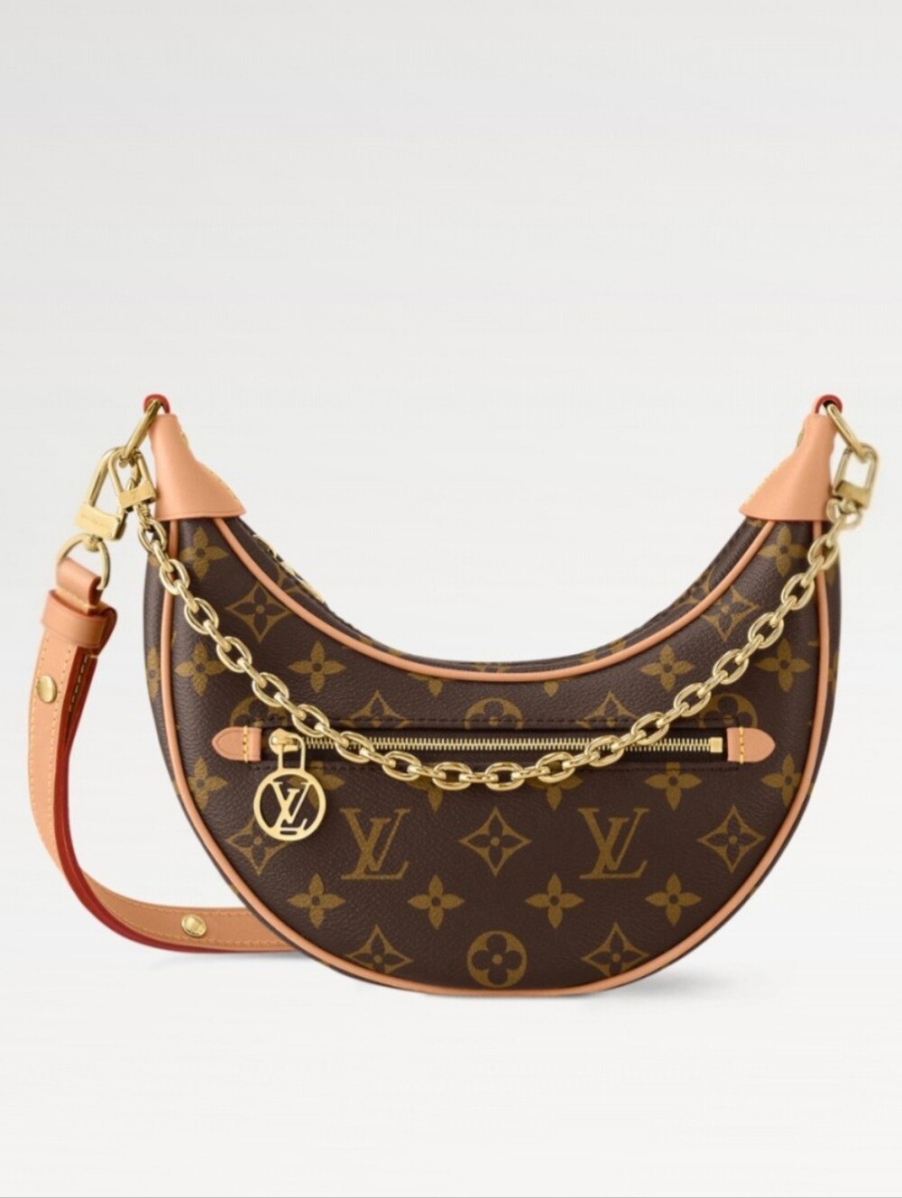 Louis Vuitton Brown Monogram Loop Bag - Microchipped
